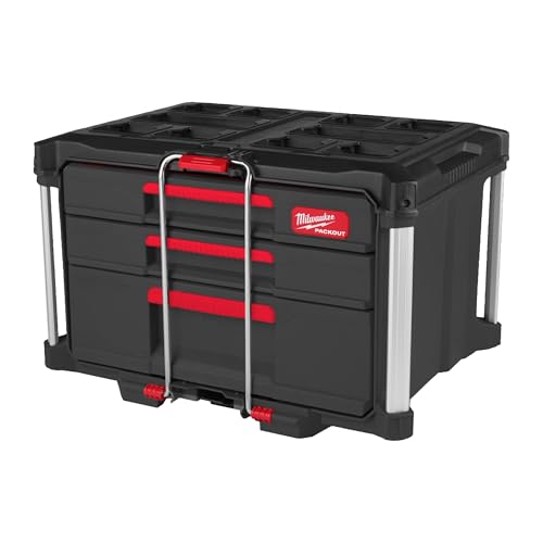 Packout Coffret 2 Tiroirs + 1 Tiroir Haut Milwaukee