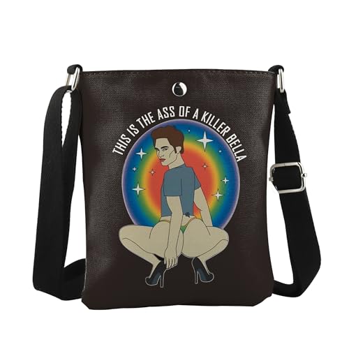 WCGXKO Movie Inspired Gift This Is The Ass Of A Killer Bella Lover Canvas Crossbody Bag