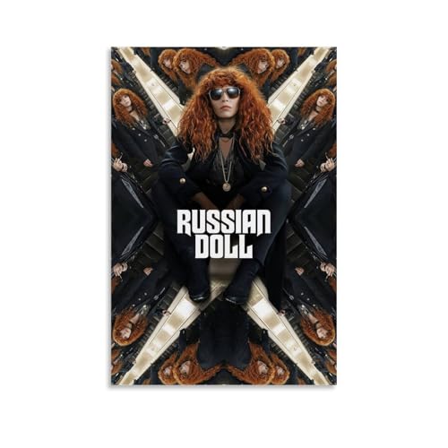 JIRUAHHY Póster de la serie de televisión de muñeca rusa para dormitorio, sala de estar, decoración de pared, 20 x 30 cm, estilo sin marco
