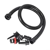 Aufblasbarer Luftpumpenschlauch mit 27,5 mm Gewinde-Schnittstelle und 5 Düsen für Kajak, Paddelbrett, aufblasbare Matratze, Strandball und mehr