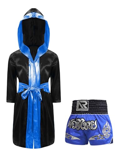 Conjunto de boxeo para niños Sanda sudadera y pantalones cortos Muay Thai