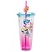 Silver Buffalo The Powerpuff Girls Original PPG Featuring Buttercup, Bubbles, and Blossom Plastic Cold Cup with Lid and Straw Topper, 24 Ounces