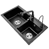 Découvrez l'élégance de notre évier en quartz, fabriqué à partir de quartz 80 % naturel pour plus de durabilité et de style. Sa surface lisse assure un nettoyage facile, tandis que l'installation sans couture se fond parfaitement avec votre plan de travail. Idéal pour les cuisines modernes, cet évier allie fonctionnalité et esthétique pour rehausser votre espace. Améliorez votre maison avec cet ajout polyvalent dès aujourd'hui