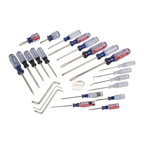 CRAFTSMAN Screwdriver Set, Assorted, 25-Piece (CMHT65046)