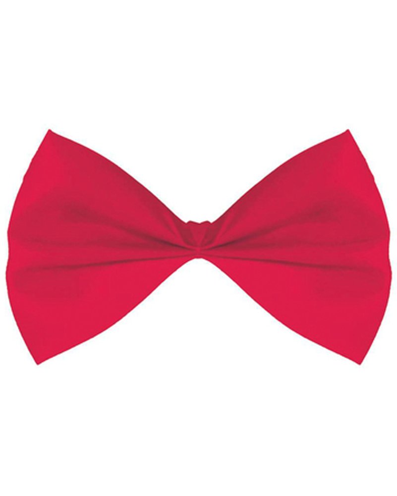 Red Fabric Bow Tie - 3.25