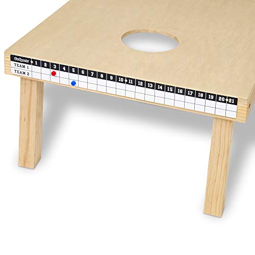 GoSports Tableau pointage Cornhole Premium magnétique