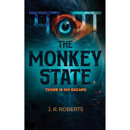 The Monkey State Audiolibro Por J. R. Roberts arte de portada
