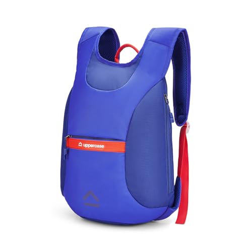 Image of uppercase Revo Laptop Backpack for Men and Women | Fits Up to 14 Inch Laptop | 18L Lightweight Multi-Pocket Casual Backpack with Adjustable Shoulder Straps for College, Work & Daily Commute