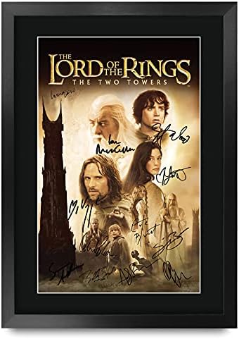 HWC Trading Lord Of The Rings The Two Towers A3 Enmarcado Regalo ...