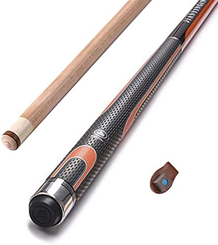 Taco de billar profesional 58 in con punta 12.75 mm