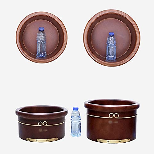 SPA de pies de madera maciza con tapa miniatura 4