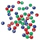 Zerodeko 49 STK Ball Der Lotteriemaschine Bälle Bingo- Tombolakugeln Aus Kunststoff Kapseln Tischtennisball Pong-bälle Pong Kugeln Verlorene Bingokugel Lotto Pog Mini Plastik Kind Kaugummi