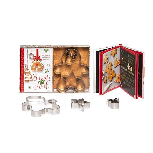 Coffret Biscuits de Noël: 20 recettes de biscuits de Noël