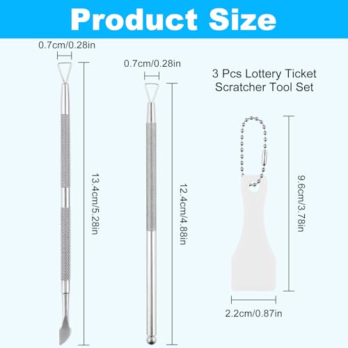 3 Pcs Multi-Tip Scratcher Set