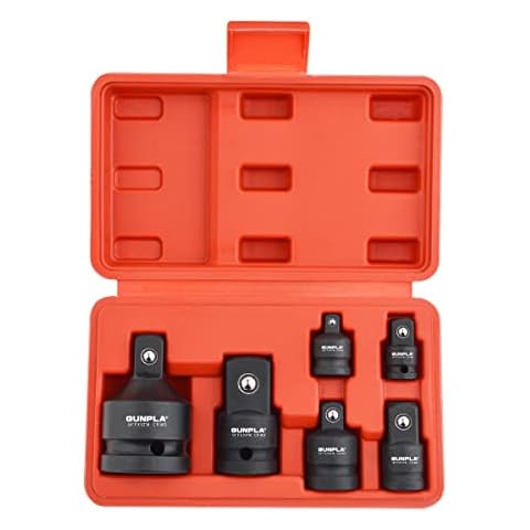 Gunpla 6-Piece Chrome Molybdenum Socket Adapter Set Cover