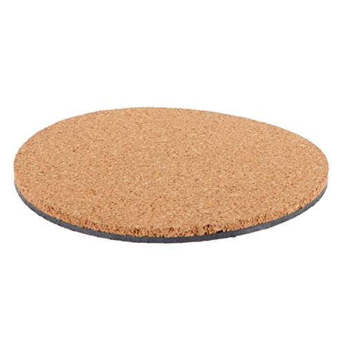 Toyvian Tapete De Corcho para Macetas Tableros De Corcho para Macetas Posavasos De Corcho para Jardinería Bandeja Absorbente Tapete De Corcho para Macetas De Interior Bandeja para