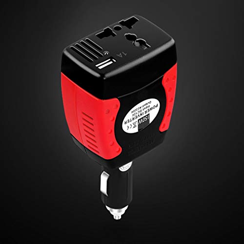 Inverter da 12V a 220V, presa USB, indicatore LED