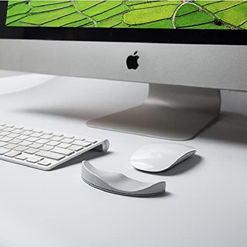Office Hub PRO Carpalax Wrist Rest-Mouse Pad with Wrist Rest, Wrist Support for Keyboard, Ergonomic Palm Rest, Plane & Soft Cooling Material, Pain-Relief, Glides with Mouse, Office-Gaming Computer