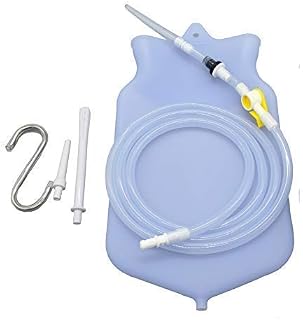 Silicone Enema Bag Kit | Non-Toxic, BPA- & Phthalates-Free | 2 Quart Bag
