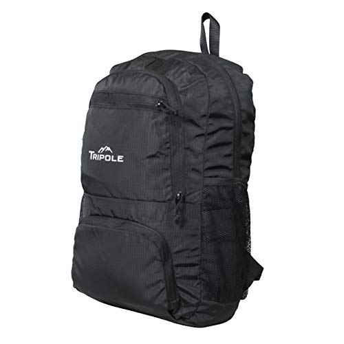 Image of Tripole Foldable 20L Backpack |Trekking and Daily Use (Black)