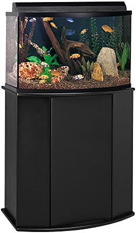 bowfront aquarium stand