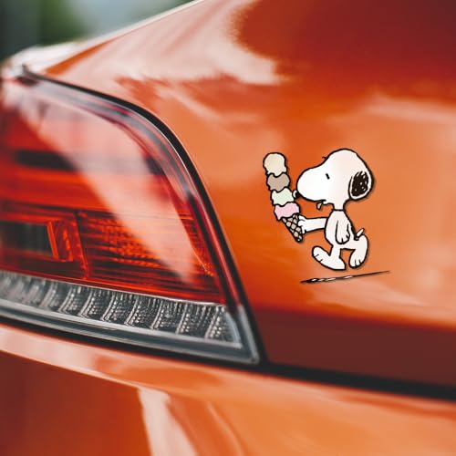 Adhesivo de Snoopy para botellas de agua y vasos vinilo resistente que alegra tu rutina 2