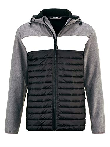 Preisvergleich Produktbild BABISTA Herren Jacke in Schwarz mit größenverstellbarer Kapuze
