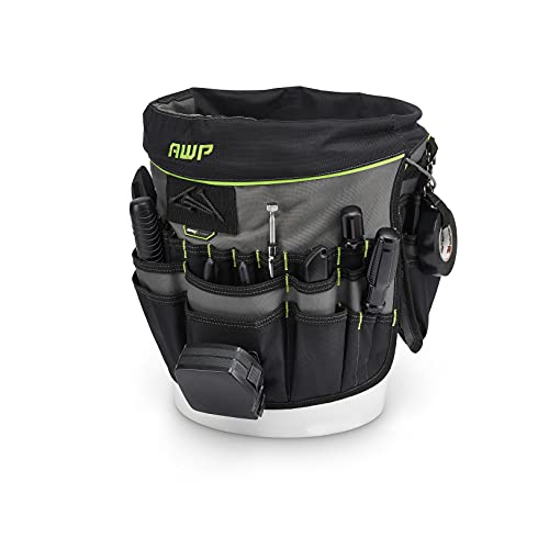 AWP Exterior Hanging Bucket Tool Organizer 51 Pocket WaterResistant