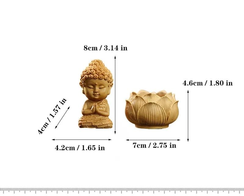 Statue de base en bois artisanale TUSUOD œuvre d'art à offrir - 3