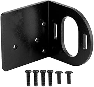 GatherTOOL 1set Adjustable Motor Mounting Holder Bracket Seat Base Replacement Accessory for 540/3660 Brushless Motor and 3650 Brushed Motor (Color : Black)