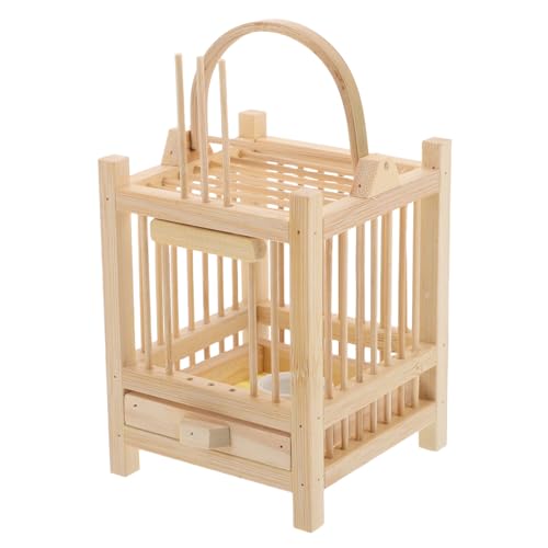 Conteneur pour grillons et petite cage à grillons Yardwe en bois