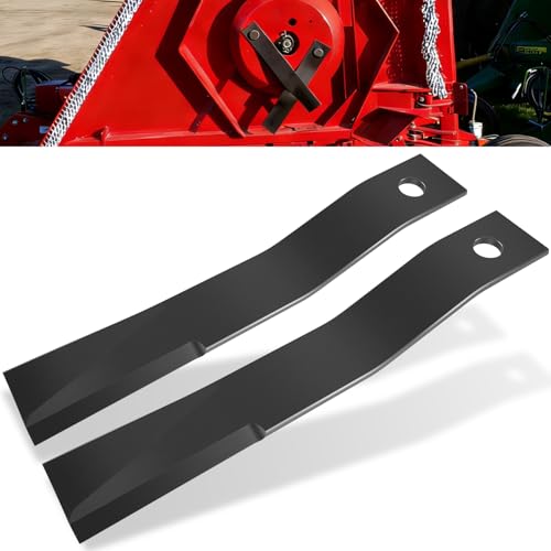 Camoo 7556BH for Bush Hog Rotary Cutter Blades Lawn Mower Blades for Bush Hog 276 286 310 315 1310 1315 206 306 7556 SQ172 SQ720 7556BH (2 Blade Set)