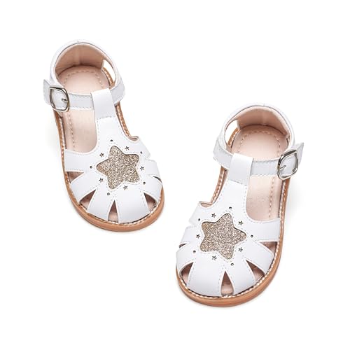 Image of Kiderence Toddler Girls Sandals Little Girls Kids Summer Shoes Toddler Sandals