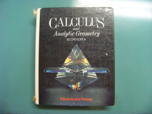 Calculus and analytic geometry 0131116754 Book Cover