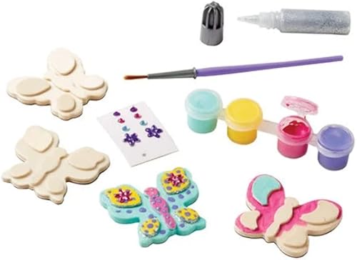 Miniatura 2 de Melissa  Doug Kit de artesanías Decora tus propios imanes de mariposa de madera