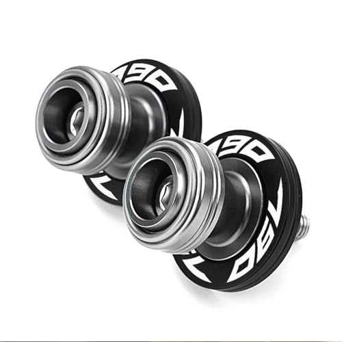 Carretes basculante M10 para KTM Duke 790 y Adventure con tapas de válvula para neumáticos 1