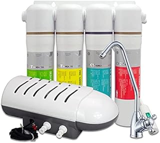Reverse Osmosis Drinking Filtration System Pure Drinking Water System PROI-4 Undersink Water Filters Fits Under Most Sinks