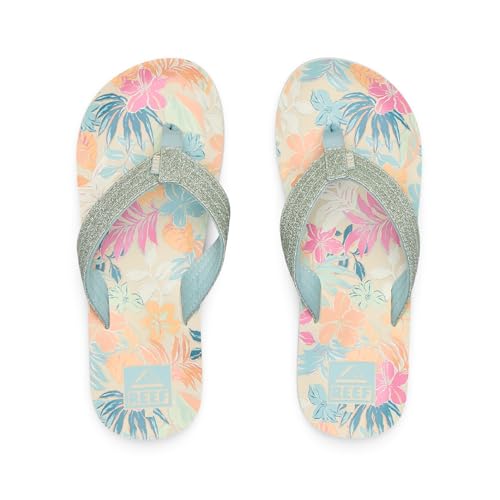 Image of REEF Girls Kids Ahi Beach Flip Flop, Soft Cushion Footbed, Water Friendly