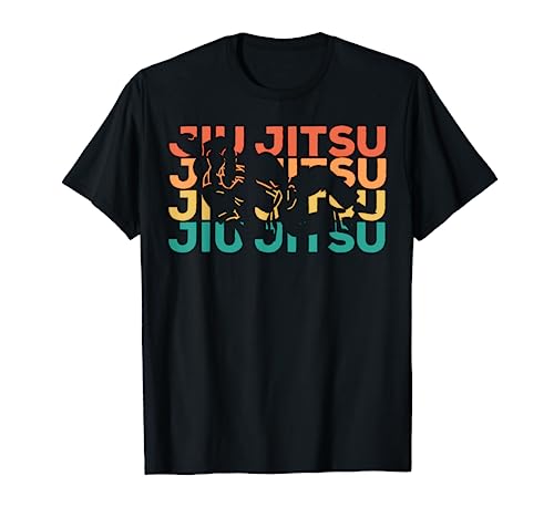BJJ Vintage Retrò Regalo per Combattente Jiu-Jitsu...