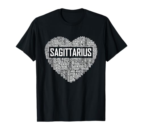 Sagittarius Zodiac Traits Horoscope Astrology Sign Gift T-Shirt