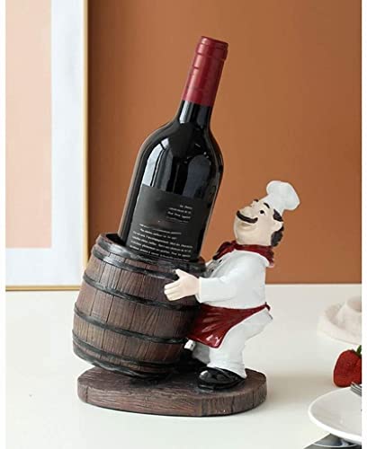 Soporte para Botellas de Vino Decorativo en Resina miniatura 3