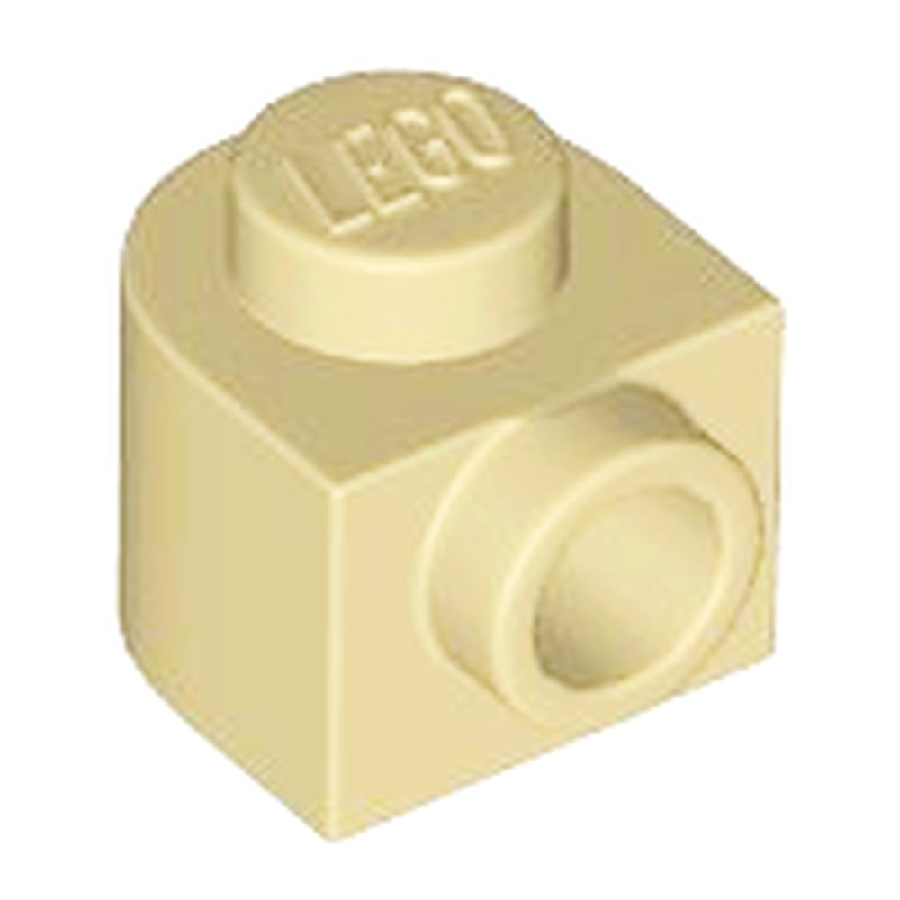 LEGO Brick Round 1 x 1 x 2/3 Half Circle Extended with Stud on Side, Part 3386, Part 3386, Choose Your Colour (Tan, 10, count) โ image 1