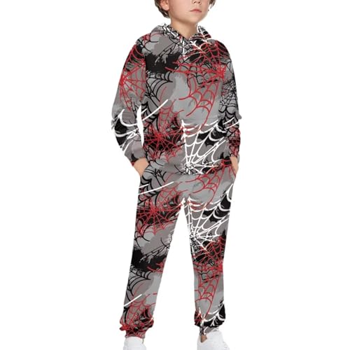 Renewold Boys Tracksuits Kids Hoodie Sweatshirt and Jogger Sweatpants 2 Pieces Sweatsuits Set Long Sleeve Activewear