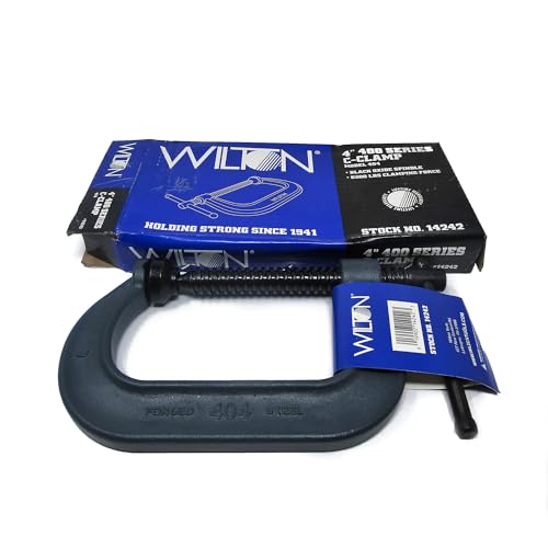 Wilton C-Clamp, 4-1/4" Opening, 3-1/4" Throat, 6200 Lbs. Clamping Force (Model 404) by Wilton - Image 5