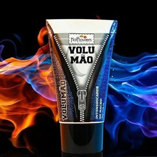 Volumão Gel Intensificador Masculino Lubrificante Aumento do Penis e Tesão 25g