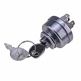 DVPARTS Starter Ignition Switch 109-4736 103-0206 88-9830 104-2541 430-334 Compatible with Exmark To