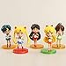 Produktbild SGOT Sailor Moon Figur, 5 Stück Anime Figur, Tsukino Usagi Figur, Chibi Figur, PVC Spielzeug, Vinylfigur Actionfigur Sammelfigur 8,5cm