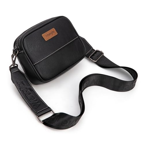 Image of Wrangler Small Crossbody Bags for Women Aztec Mini Purses with Guitar Strap | with Guitar Strap