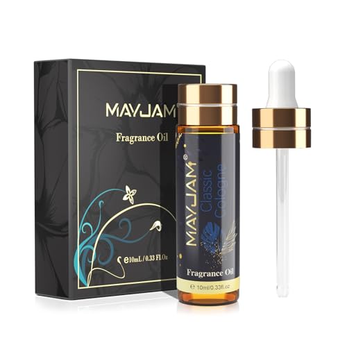 MAYJAM Olio Di Fragranze Di Colonia Classica 10ml, Premium Colonia Classica Di Fragranze Aromaterapia Per Olio Essenziali di Diffusori, Umidificatori, DIY, Casa