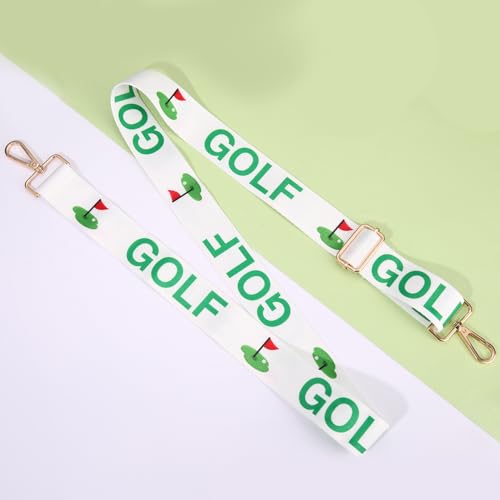 Image of NVENF Game Day Purse Strap Replacement Baseball Basketball Soccer Golf Crossbody Shoulder Bag Straps for Stadium Clear Purse (Style G)
